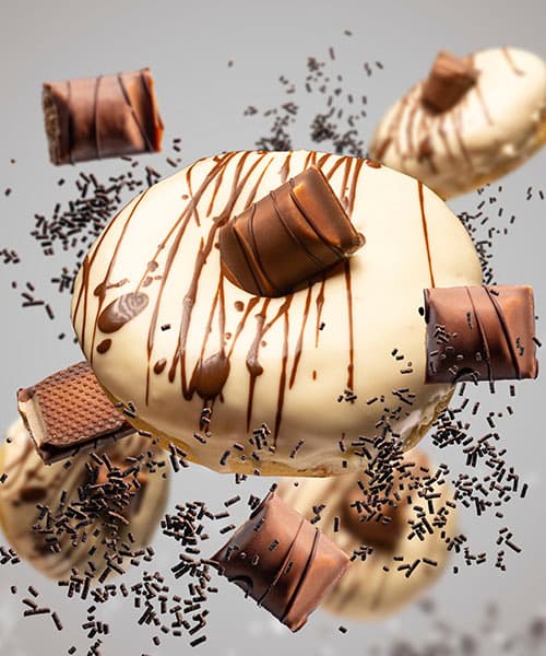 Imagen platillo Dona glass con Chocolate 