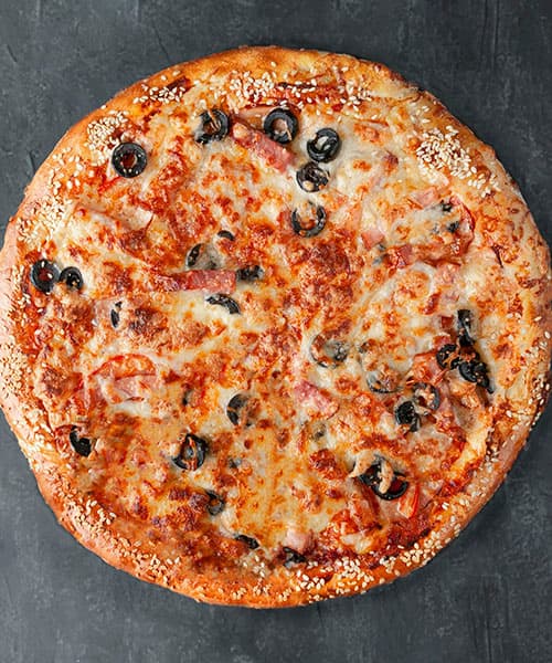 Imagen platillo Pizza Aceitunas y Queso